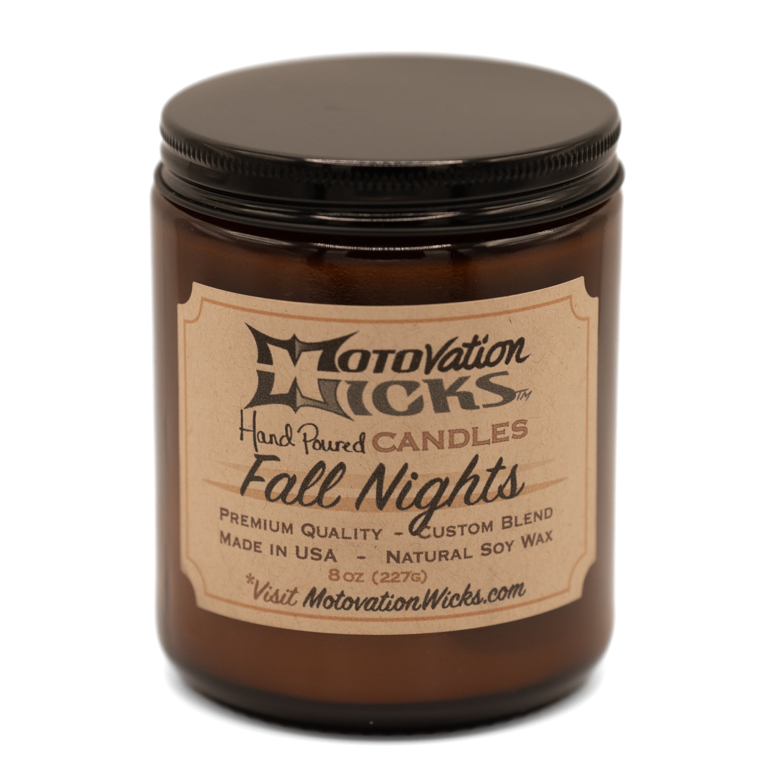 Fall Nights Premium Candle (8oz)