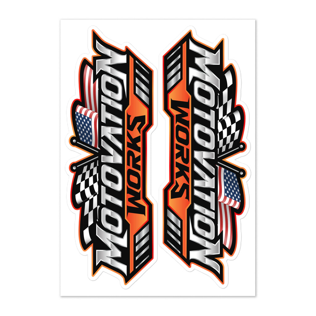 MOTO NATION sticker sheet